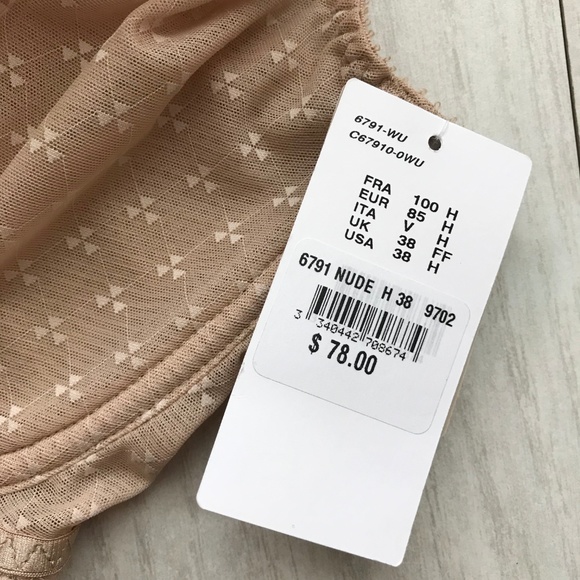 38H ❤️ CHANTELLE Convertible Courcelles Bra NWT - Picture 2 of 8